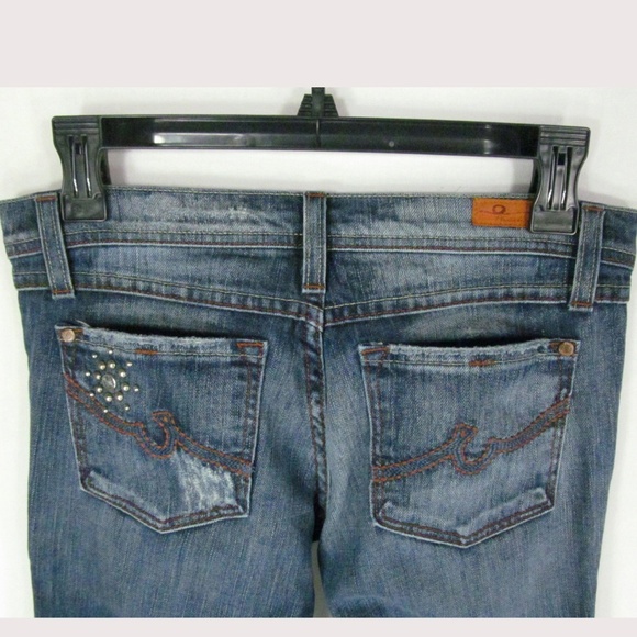 Plastic by Gly Jeans Size 7 Distressed - Picture 5 of 6